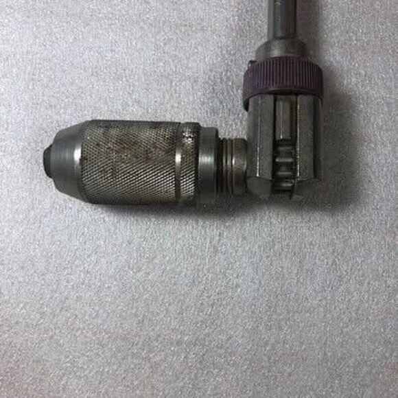 STANLEY 02-945 (945A-10inc) Hand Ratcheting Reversible Bit Brace Drill - Vintage - Picture 5 of 8